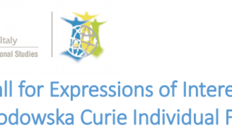Call for Expressions of Interest  Marie Skłodowska Curie Individual Fellowship